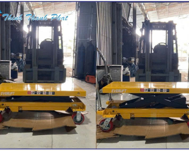 BÀN NÂNG ĐIỆN 2 TẤN CAO 1.78M