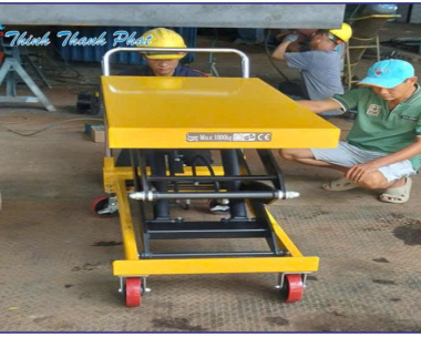 BÀN NÂNG THỦY LỰC 1 TẤN NÂNG CAO 1M