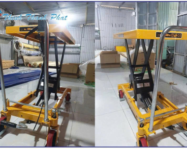 BÀN NÂNG THỦY LỰC 1 TẤN NÂNG CAO 1M