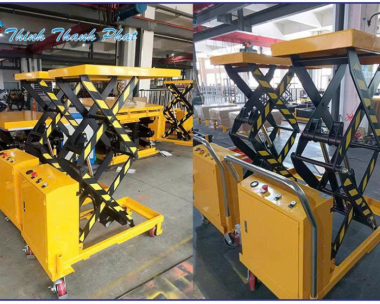BÀN NÂNG THỦY LỰC 1000KG 1500KG NÂNG CAO 1.7M