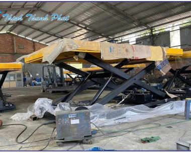BÀN NÂNG THỦY LỰC CÔNG NGHIỆP - TẢI TRỌNG LỚN, HOẠT ĐỘNG ÊM ÁI