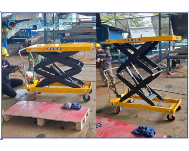 BÀN NÂNG THỦY LỰC ĐẠP CHÂN 300KG
