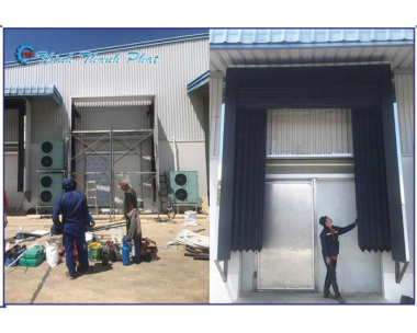 BỘ TRÙM TÚI KHÍ CHO CHUỔI KHO LẠNH DƯỢC PHẨM