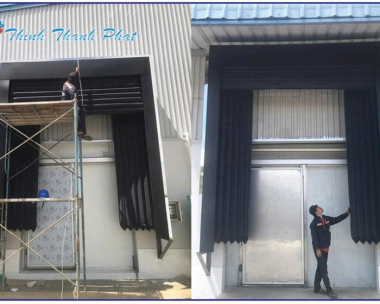 BỘ TRÙM TÚI KHÍ ĐUÔI XE - DOCK SHELTER