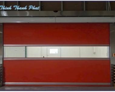 CỬA CUỐN MÀN BẠT PVC TỰ ĐỘNG