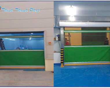 CỬA CUỐN NHANH NHỰA PVC 