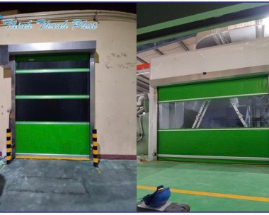 CỬA CUỐN NHANH NHỰA PVC 