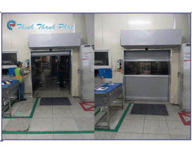 CỬA CUỐN NHANH PVC - CỬA CUỐN CÔNG NGHIỆP TỐC ĐỘ CAO