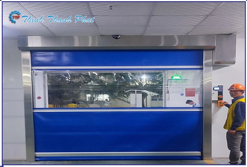 CỬA CUỐN NHANH PVC - CỬA CUỐN TỰ ĐỘNG CHO NHÀ XƯỞNG