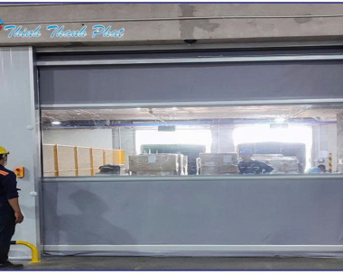 CỬA CUỐN NHỰA PVC TỐC ĐỘ CAO