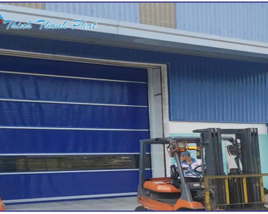 CỬA CUỐN TỐC ĐỘ CAO PVC - CỬA CUỐN NHANH PHÒNG SẠCH, KHO MÁT