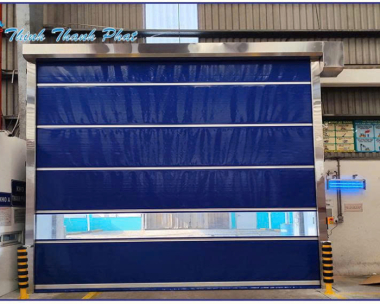 CỬA CUỐN TỐC ĐỘ CAO PVC - CỬA CUỐN NHANH PHÒNG SẠCH, KHO MÁT