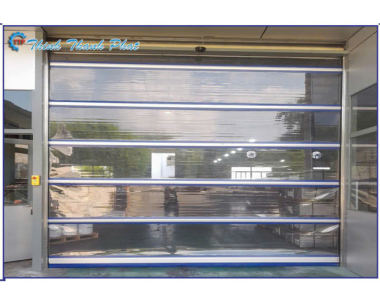 CỬA CUỐN TỐC ĐỘ CAO TRONG SUỐT MÀN NHỰA PVC 