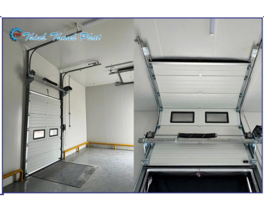 CỬA CUỐN TRƯỢT TRẦN (SECTIONAL OVERHEAD DOOR) - MEKONG DOOR
