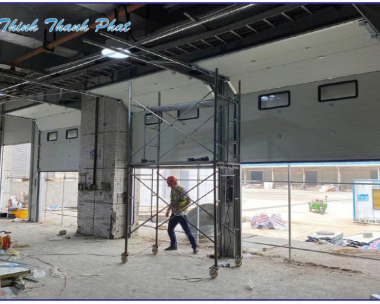 CỬA TRƯỢT TRẦN CHO KHO MÁT, KHO LẠNH