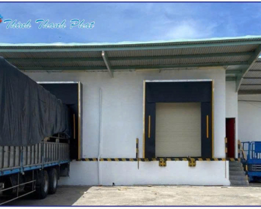 DOCK SHELTER DẠNG TẤM TRÙM KÍN ĐUÔI XE