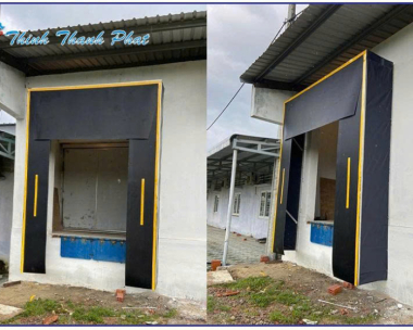 DOCK SHELTER DẠNG TẤM TRÙM KÍN ĐUÔI XE