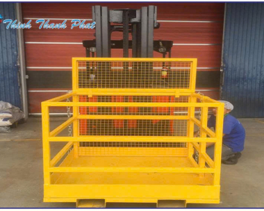 GIỎ LÀM VIỆC XE NÂNG (LỒNG ĐỨNG XE NÂNG)