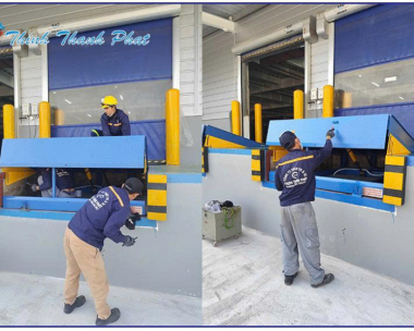 SÀN NÂNG DOCK LEVELER - SÀN NÂNG TỰ ĐỘNG