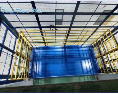 THANG NÂNG HẠ THỦY LỰC CÔNG NGHIỆP 2000KG 4 TRỤ