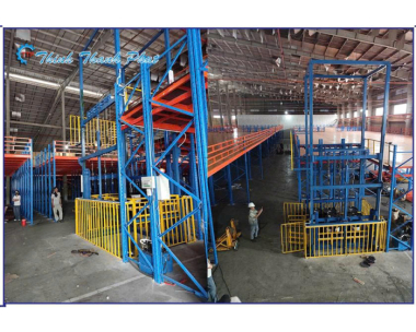 THANG NÂNG HÀNG THỦY LỰC 4 TRỤ TẢI TRỌNG 1000KG