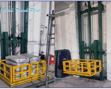 THANG NÂNG THỦY LỰC 2 ĐIỂM DỪNG