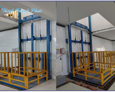 THANG NÂNG THỦY LỰC 2 ĐIỂM DỪNG