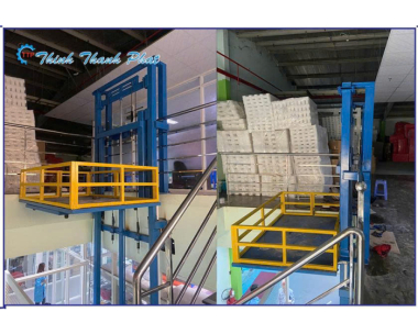 THANG NÂNG THỦY LỰC 2 TRỤ