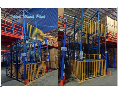 THANG NÂNG THỦY LỰC 4 TRỤ