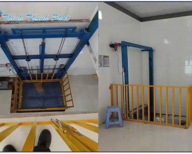 THANG NÂNG THỦY LỰC CHUYÊN DỤNG GIỮA HAI TẦNG
